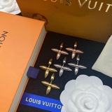 Серьги-гвоздики LV Роскошные серьги с бриллиантами LV Серьги-гвоздики Популярная