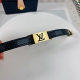 Двухслойный кожаный браслет Lv.