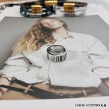 Эксклюзивная новинка! Последний дизайн мужского кольца LV из эмали.