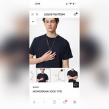Браслет Monogram Lock сочетает в себе элементы бренда и выполнен из классической
