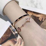 Материал V-Gold, точная копия, высококачественная версия, браслет LV из натураль