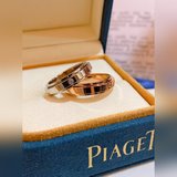 Posssession Кольцо с узким ободом и одним бриллиантом (размер 5678 по американск