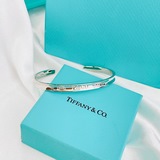 Tiffany 1837 серия, браслет с буквой, классическое произведение, подлинник, вес.