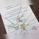VCA Van Cleef & Arpels Натуральное белое жемчужное ожерелье с бабочкой 1：1 н