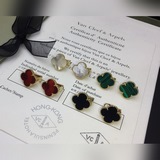 VCA Van Cleef & Arpels Четырехлистные серьги среднего размера 1,5 см. Класси