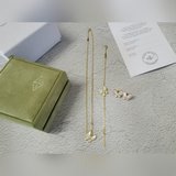 Доступны два цвета： розовое золото и золото. Ожерелье VCA Van Cleef & Arpels