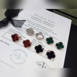 VCA Van Cleef & Arpels Четырехлистные серьги среднего размера 1,5 см. Класси
