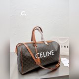 Celine VOYAGE TRIOMPHE Дорожная сумка с собственным стилем.