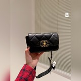Оригинальное качество кожи ягненка | Chanel 19 сумка через плечо 1：1 высокое кач