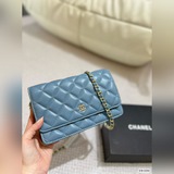 Складная коробка для самолета, модель Chanel, кожа с текстурой овечьей шерсти, п