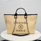 Chanel | Новая модель пляжной сумки из соломы 2021 года. Сумка для покупок из со