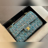 Складная коробка Chanel Classic CF Classic, подходит для повседневной носки, не 