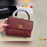 Складная сумка Chanel lt trendycc, привлекательная модель в стиле ретро, черного