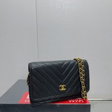 (Складная сумка) 0CHANEL Chanel сумка с икрой, новая модель Chanel woc, можно но
