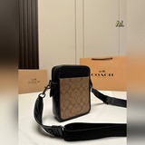 Размер (с коробкой)： 15 × 21. Сумка для мобильного телефона Coach для мужчин, су