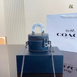 Складная подарочная коробка Coach Мини-сумка-барель с удобной ручкой. Отличное к