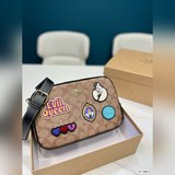 Сумка для фотоаппарата Coach / Новая сумка для фотоаппарата с эмблемой Disney Vi