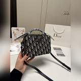 (Складная коробка) Размер： 18 × 13 Dior Новая сумка Caro в стиле старинной фоток