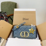 (Полная упаковка в коробке для самолета) Маленькая сумка Dior Caro. Новая сумка 