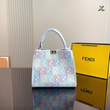 Fendi/Фенди Новая сумка Peekaboo FF, сумка-тоут, сумка через плечо, женская сумк