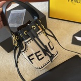 Подарочная упаковка Fendi Mon Tresor, маленькая сумка-бакет, уличная мода на Нед