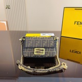 Подарочная упаковка. Fendi 2023 Новая модель сумки-багет «FF» через плечо для же