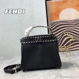 Новейшая модель от официального сайта Fendi： кожаная сумка Togo, сшитая вручную 
