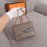 Hermes (эксклюзивная фотография) verrou сумка для пистолета/сумка для чехла 17 с