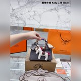 Оригинальная кожа, кожа крокодила, сумка Hermes Kelly.
