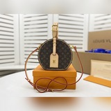 Оригинальная сумка PETITE BOITE CHAPEAU M43510 43514, модель с круглым верхом.