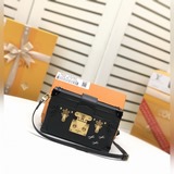 Реальные фотографии маленькой коробки lv box petite malle monogram деревянная ко
