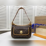m40077 Подержанная сумка Louis Vuitton Tikalgm-Gold Bean (маленькая золотая фасо
