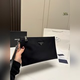 Размер (с коробкой)： 28 × 18 PRADA Плата нейлоновая сумка Re-Nylon.