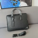 Prada Prada Оригинальный портфель Мужская сумка Сумка для ноутбука Сумка с изыск