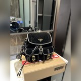 Высококачественная сумка Prada / Prada 22 из новой коллекции с оригинальным лого