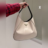 PRADA подмышечная сумка, популярная в Интернете, подмышечная сумка PRADA, вечная