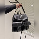 Prada / Прада 22 Новая модель высококачественной сумки-рюкзака с логотипом и ори