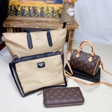 Трехкомпонентный набор Prada Louis Vuitton： сумка Prada 2 в 1 + мини-сумка LV + 