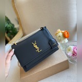 Подарочная упаковка, сумка с цепочкой YSL Sunset. Гладкая кожа с мелким узором в