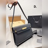 Кожаная сумка пользуется огромной популярностью! Сумка Saint Laurent Manhattan с