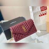 Обновленная упаковка для беспошлинных магазинов. Подарочная сумка YSL WOC из кож