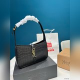 Складная сумка для самолета YSL Saint Laurent Hobo под мышку, первая сумка под м