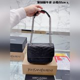 Кожаный комплект с сумкой и чехлом | YSL Niki. Большой объем, в который поместит