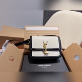 Складная подарочная коробка) Маленькая сумка из кожи бычка YSL IT BAG_Обязательн