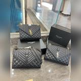 Складная коробка Saint Laurent Популярная модель College — это сумка в стиле пос