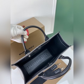 Открытая сумка B из хлопчатобумажной ткани кожи с отстрочкой, укр