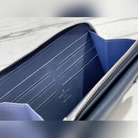Артикул： M69831 Синий Новый Длинный кошелек современным лаконичн