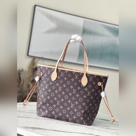 Артикул： M40995 NEVERFULL средняя сумка с шелкографией виде щенка