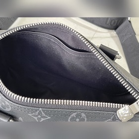 Артикул： M46271 Черный цветок. Сумка Keepall 25 изготовлена из па