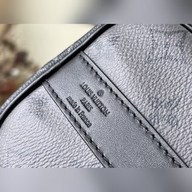 Артикул： M46271 Черный цветок. Сумка Keepall 25 изготовлена из па